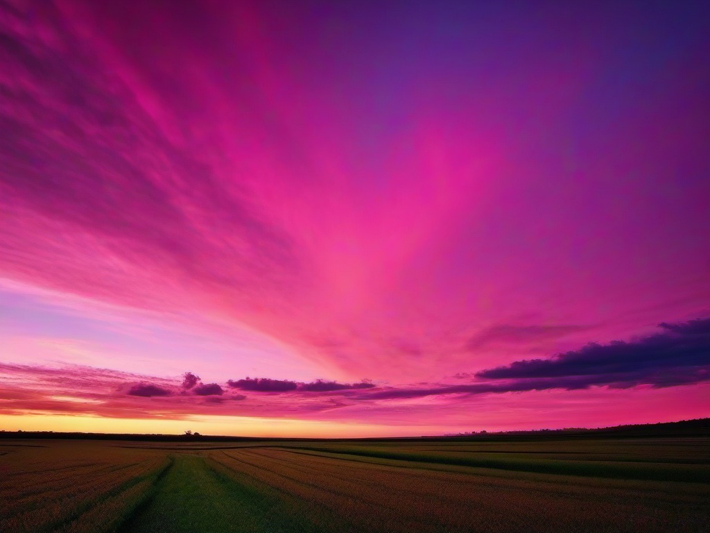 Beautiful Pink Sky Wallpaper  ,desktop background wallpaper