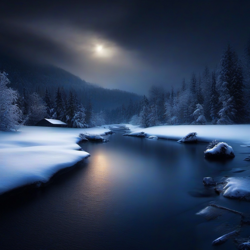 Winter background wallpaper - dark winter background wallpaper  