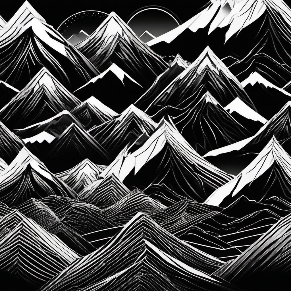 Mountain Background Wallpaper - black mountain background  