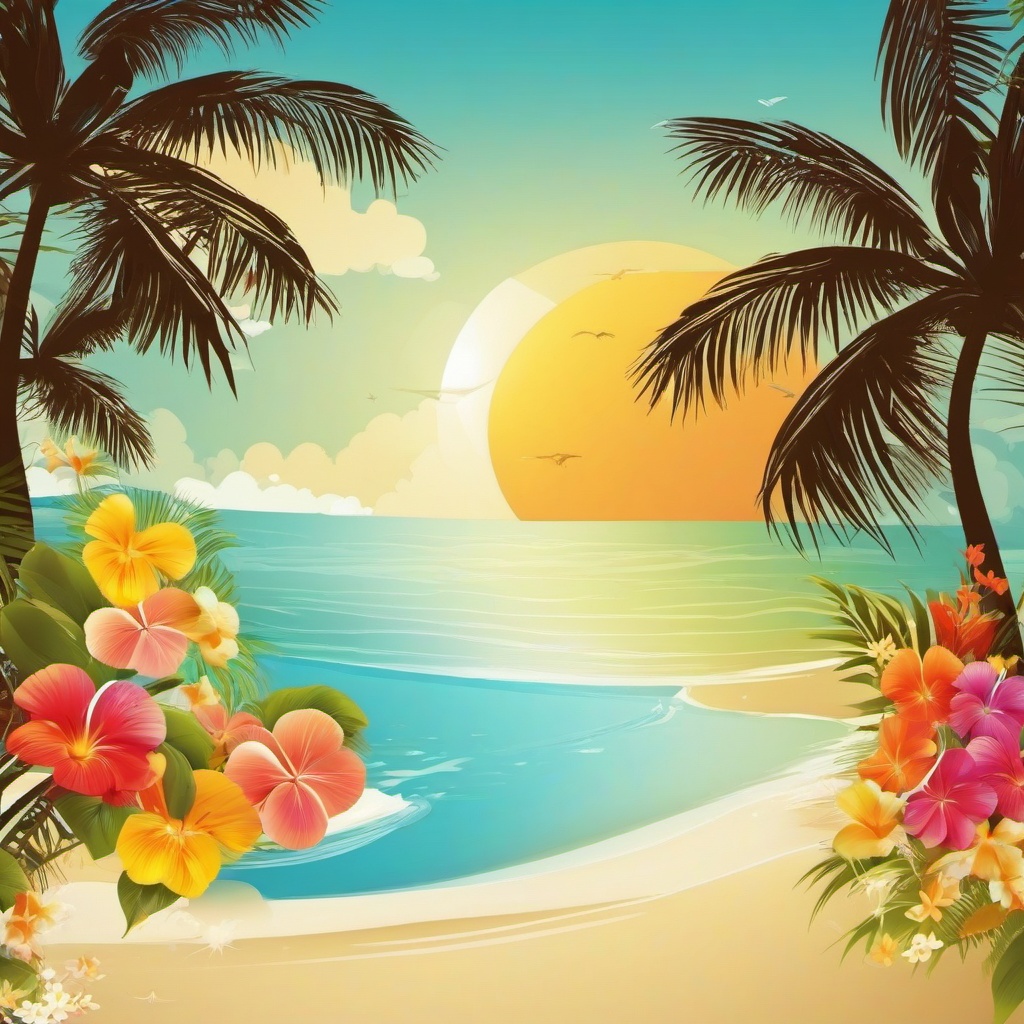 Beach Background Wallpaper - beach summer background  