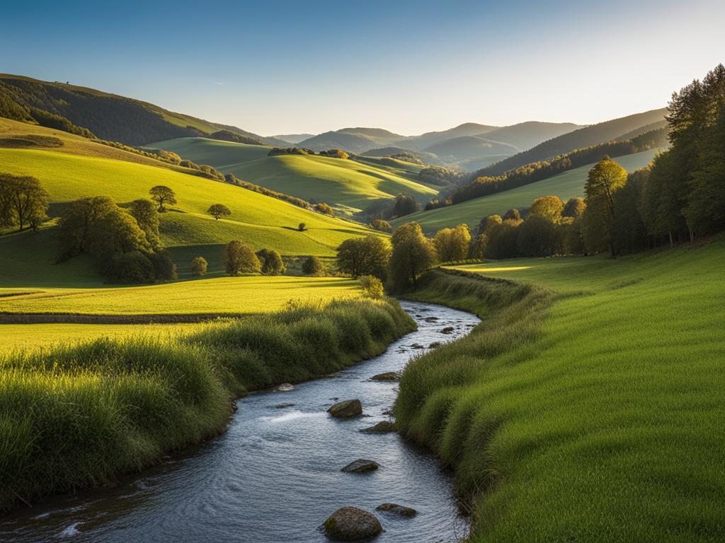 untouched valles pasiegos - capture the untouched landscapes of the valles pasiegos in cantabria, known for their rustic charm and pastoral scenes. 