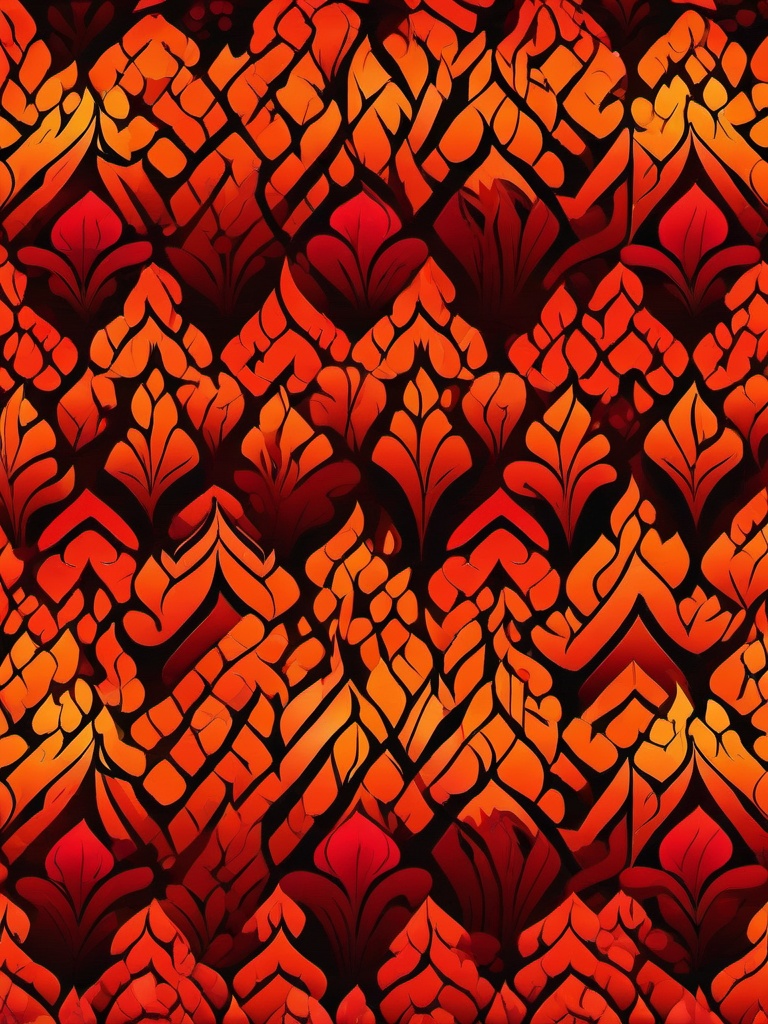 Fire Wallpaper - Warm orange and red fire hues  background wallpaper