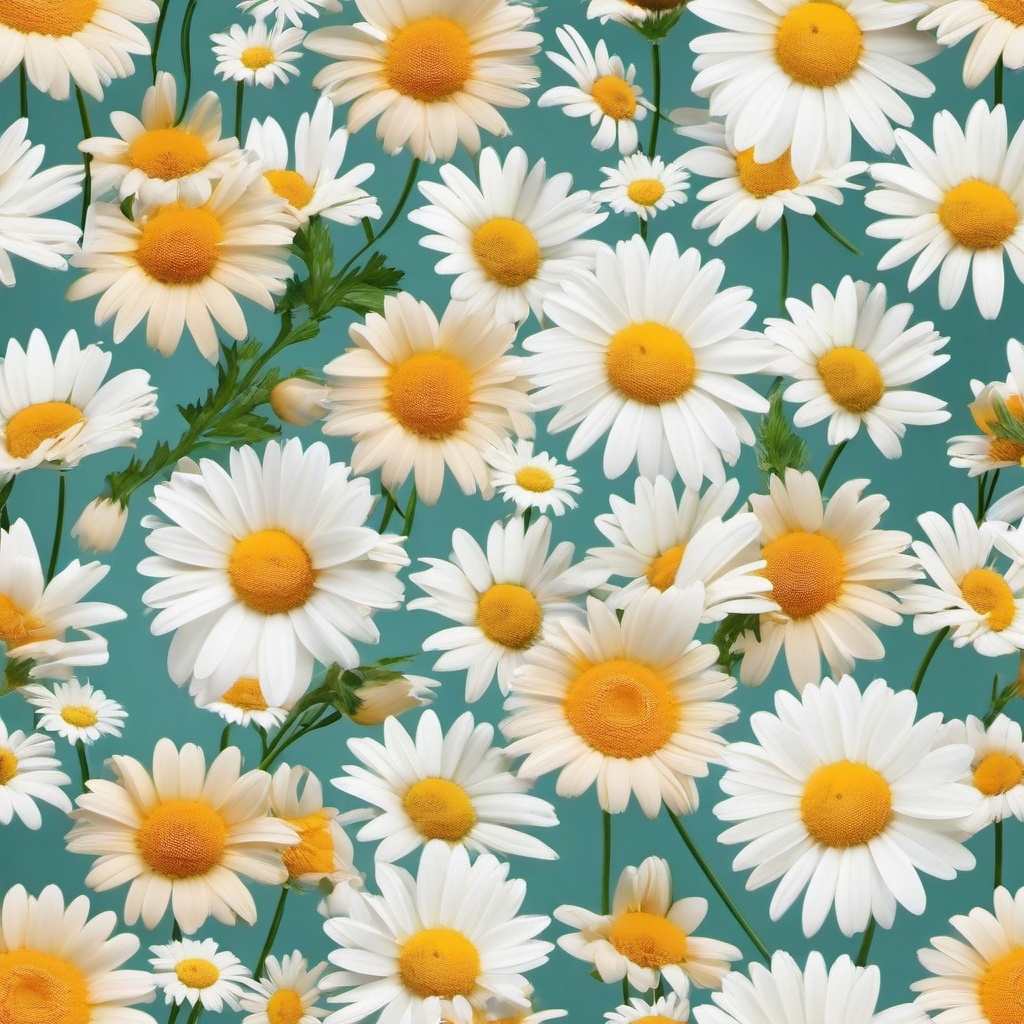 Flower Background Wallpaper - daisy wall paper  