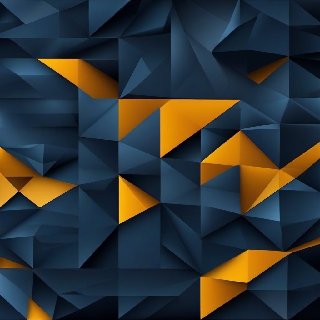 Geometric Background - dark blue geometric background  