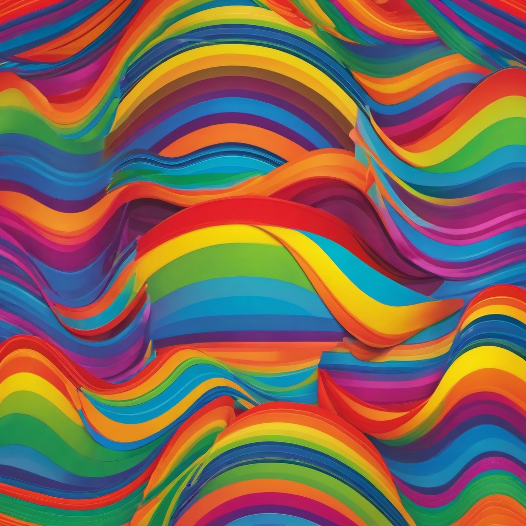 Rainbow Background Wallpaper - rainbow background retro  