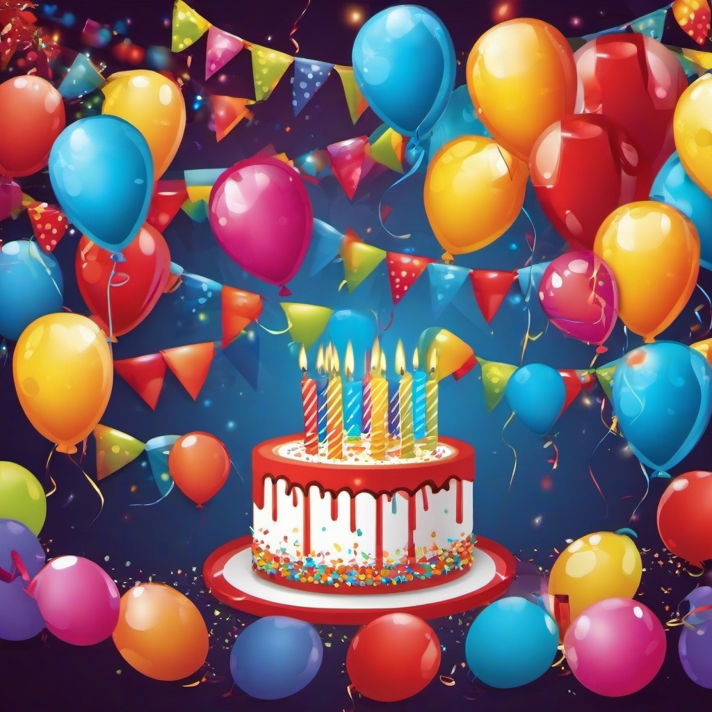 Party Background Wallpaper - background happy birthday banner  