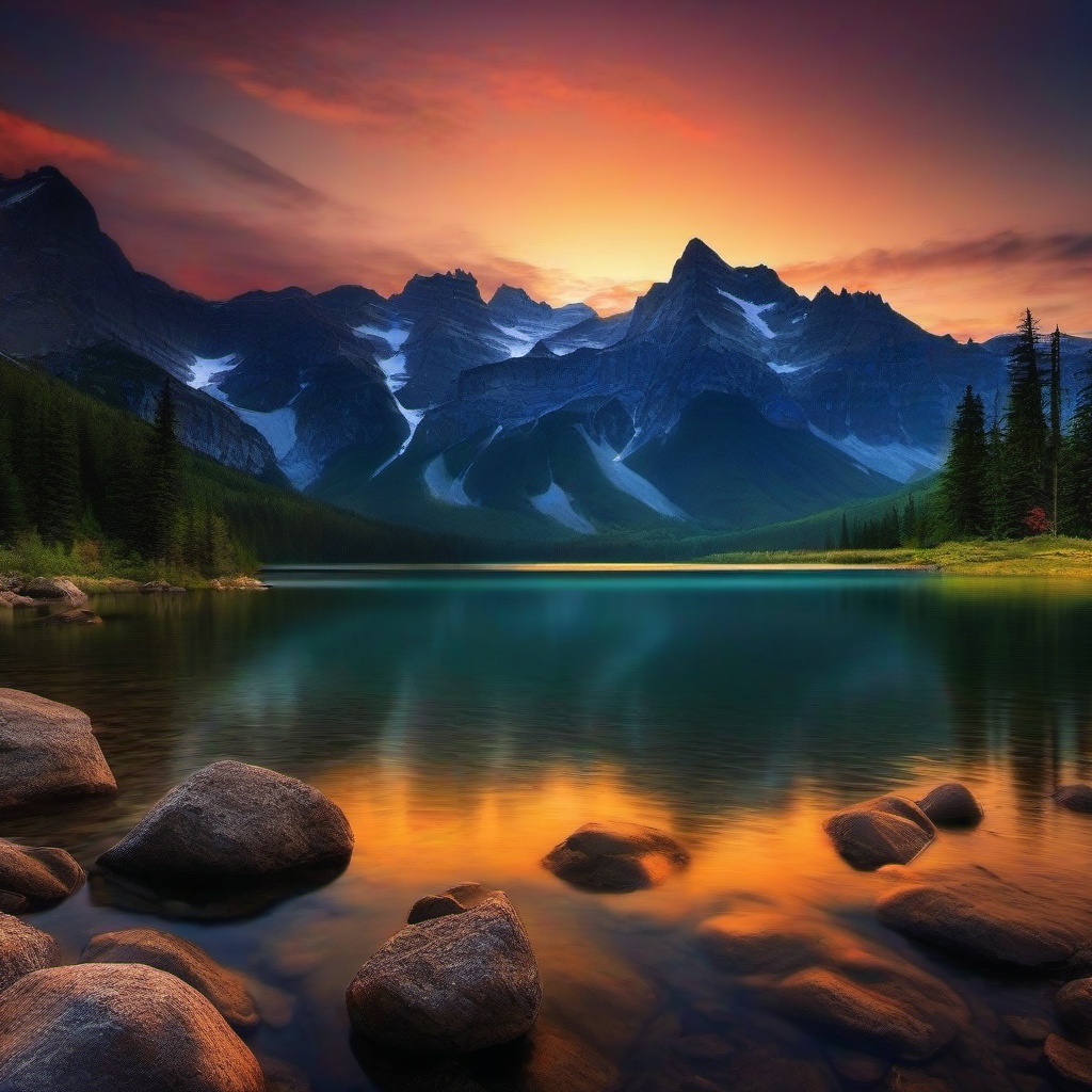 Mountain Background Wallpaper - lake and mountain background  