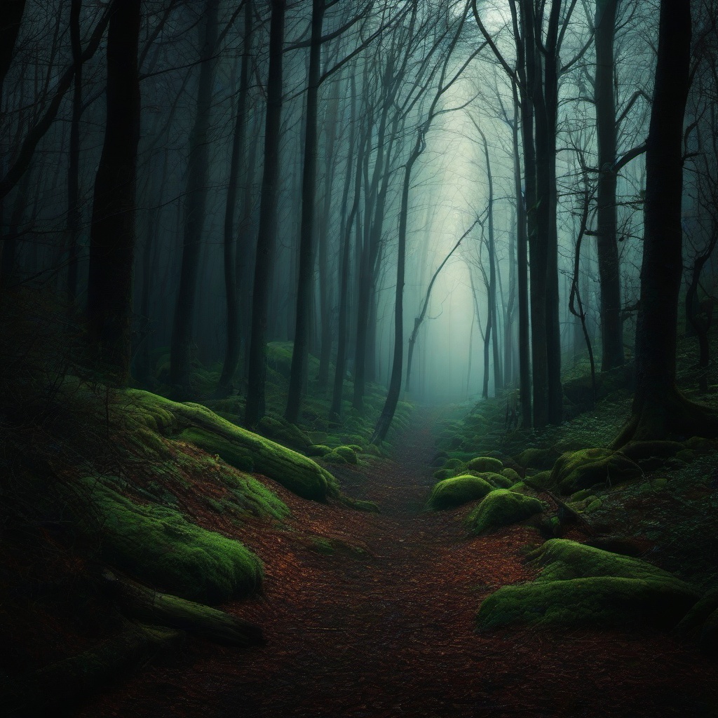 Forest Background Wallpaper - scary woods background  