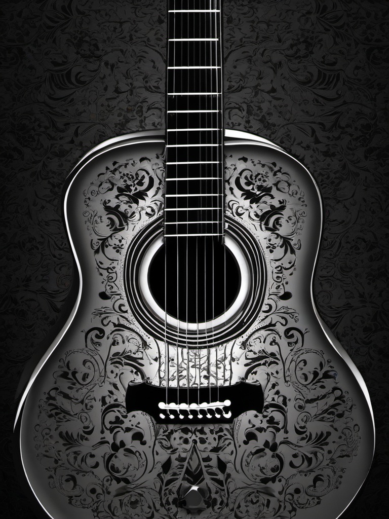 Dark Guitar Wallpaper  ,mobile iphone background wallpaper