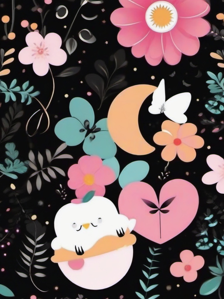 cute wallpaper in black colour  ,mobile iphone background wallpaper