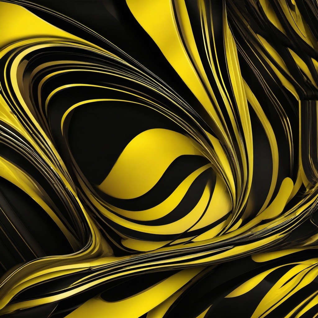 Yellow Background Wallpaper - black and yellow abstract wallpaper  