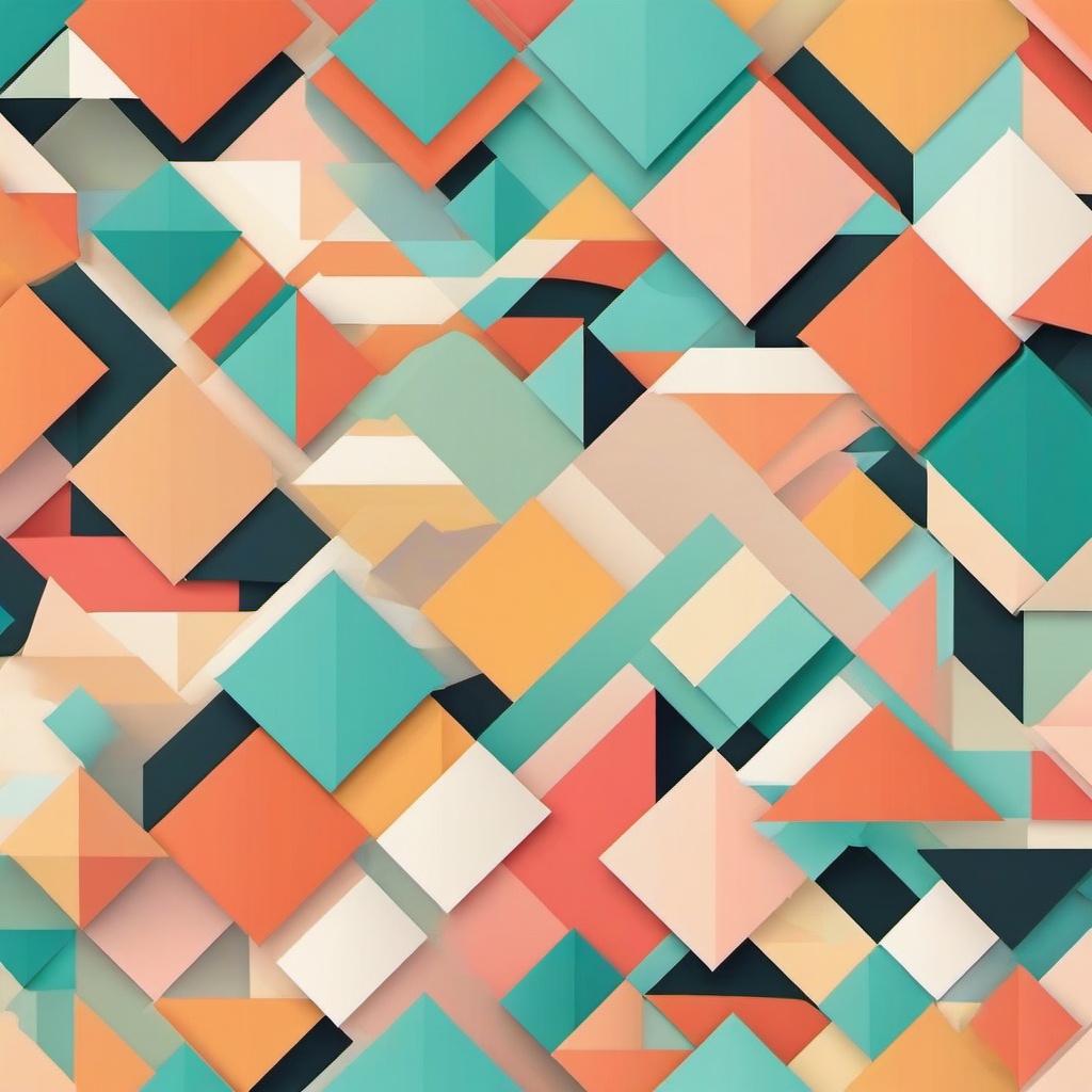 Geometric Background - geometric pastel background  