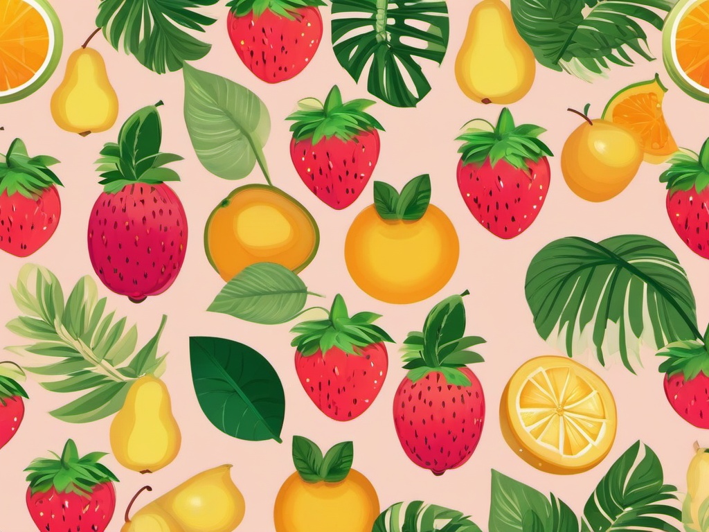 Cute Summer Fruit Wallpapers  background