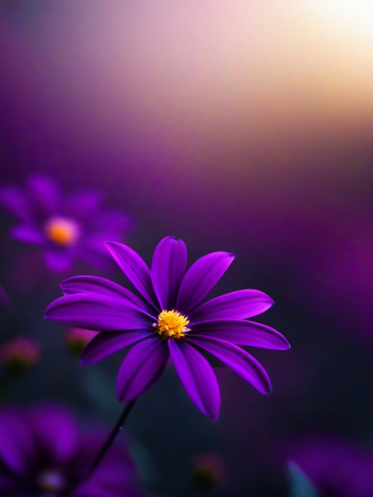 Dark Purple Flower Wallpaper  ,mobile iphone background wallpaper