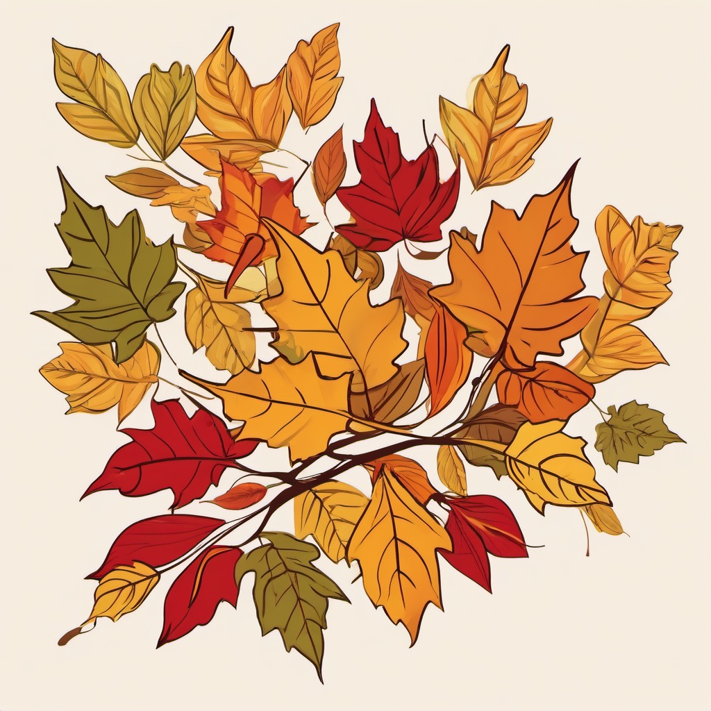 Fall Leaves  clipart