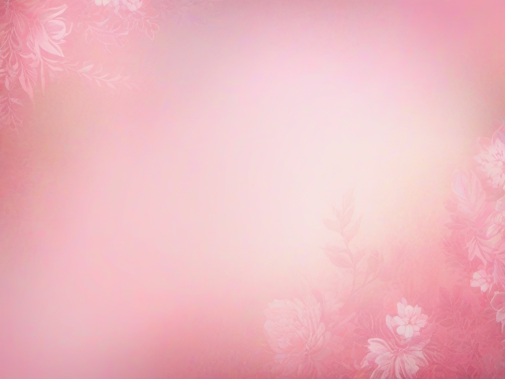 Background Image Pink-Soft pink with faded floral accents around the edges  background wallpaper