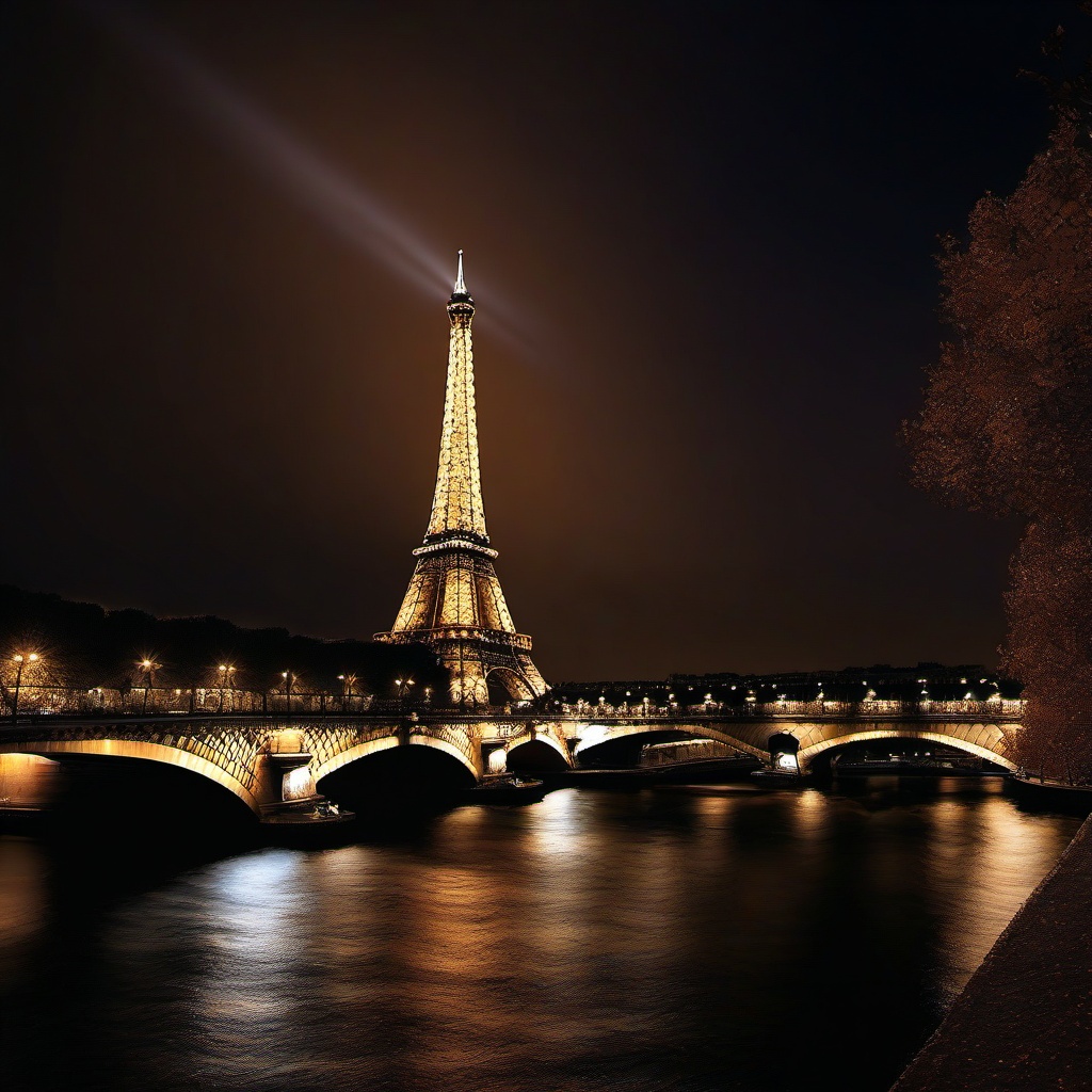 Eiffel Tower Dark Wallpaper  ,desktop background wallpaper