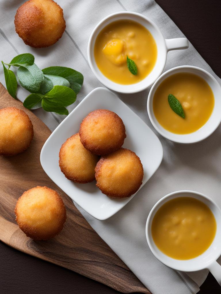 bolinho de chuva at a rainy day - savoring brazilian bolinho de chuva (raindrop fritters) on a cozy, rainy day. 