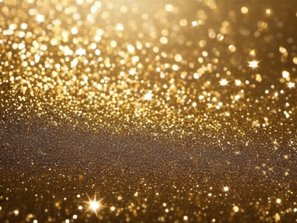 Champagne Gold Glitter Background  