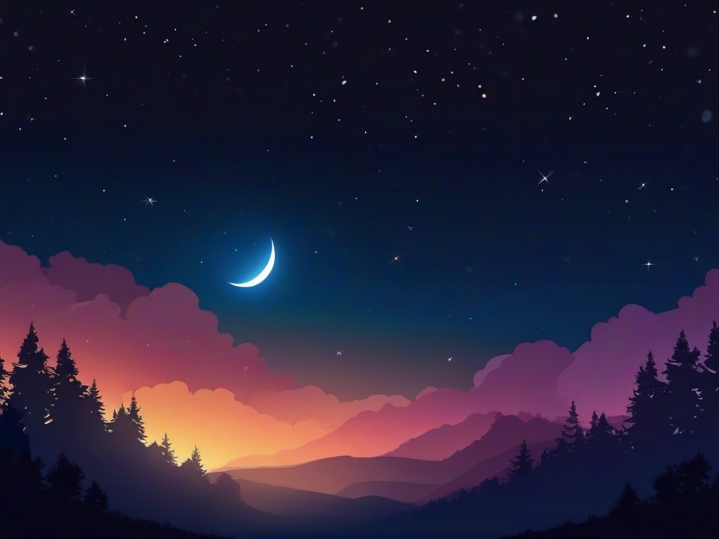 Night Sky Hd Background  ,desktop background wallpaper