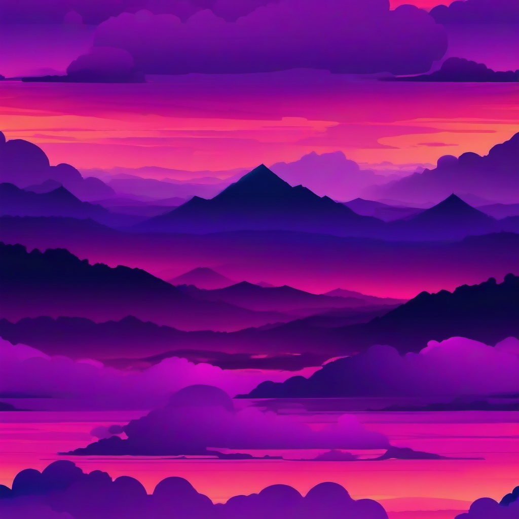 Purple Sky Wallpapers Majestic Purple Skies for a Mesmerizing Look wallpaper splash art, vibrant colors, intricate patterns