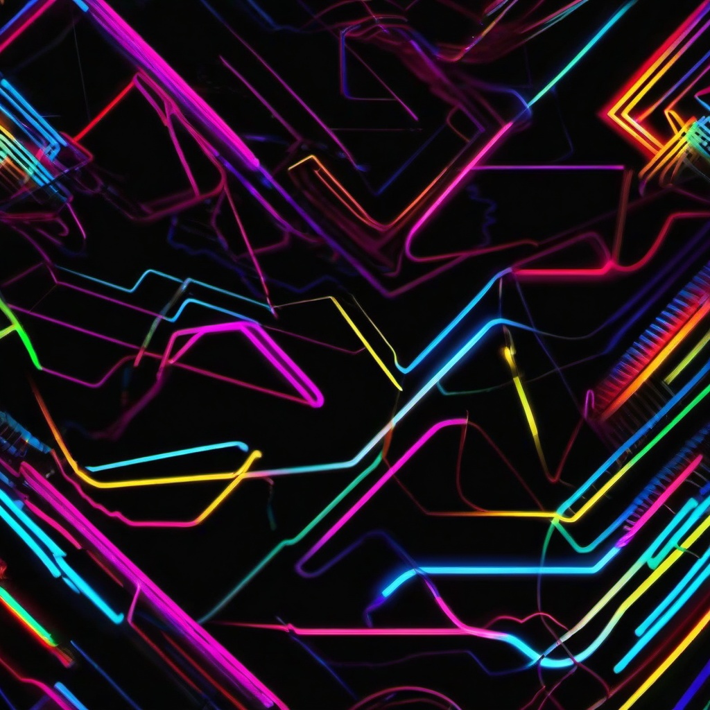 Neon Background Wallpaper - 80's neon background  