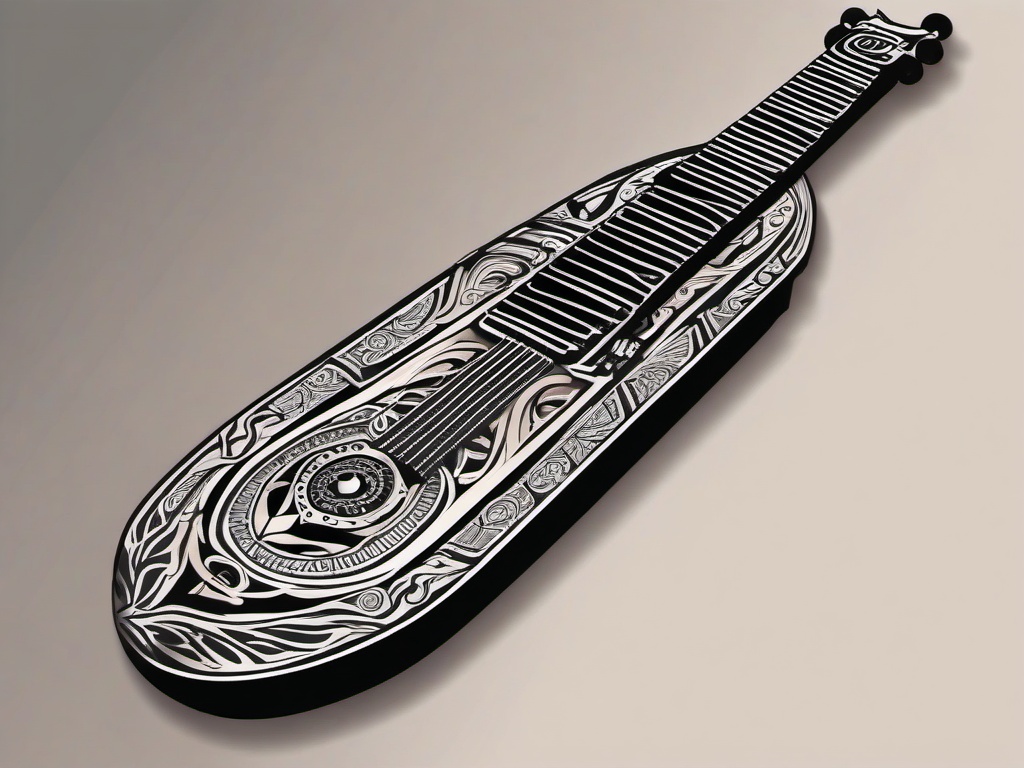 macuahuitl tattoo  simple vector color tattoo