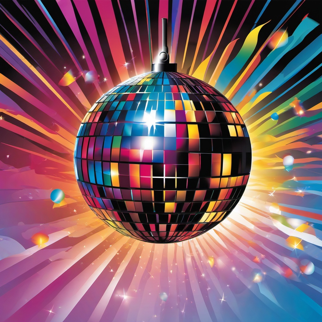 Disco Ball clipart - disco ball spinning  vector clipart