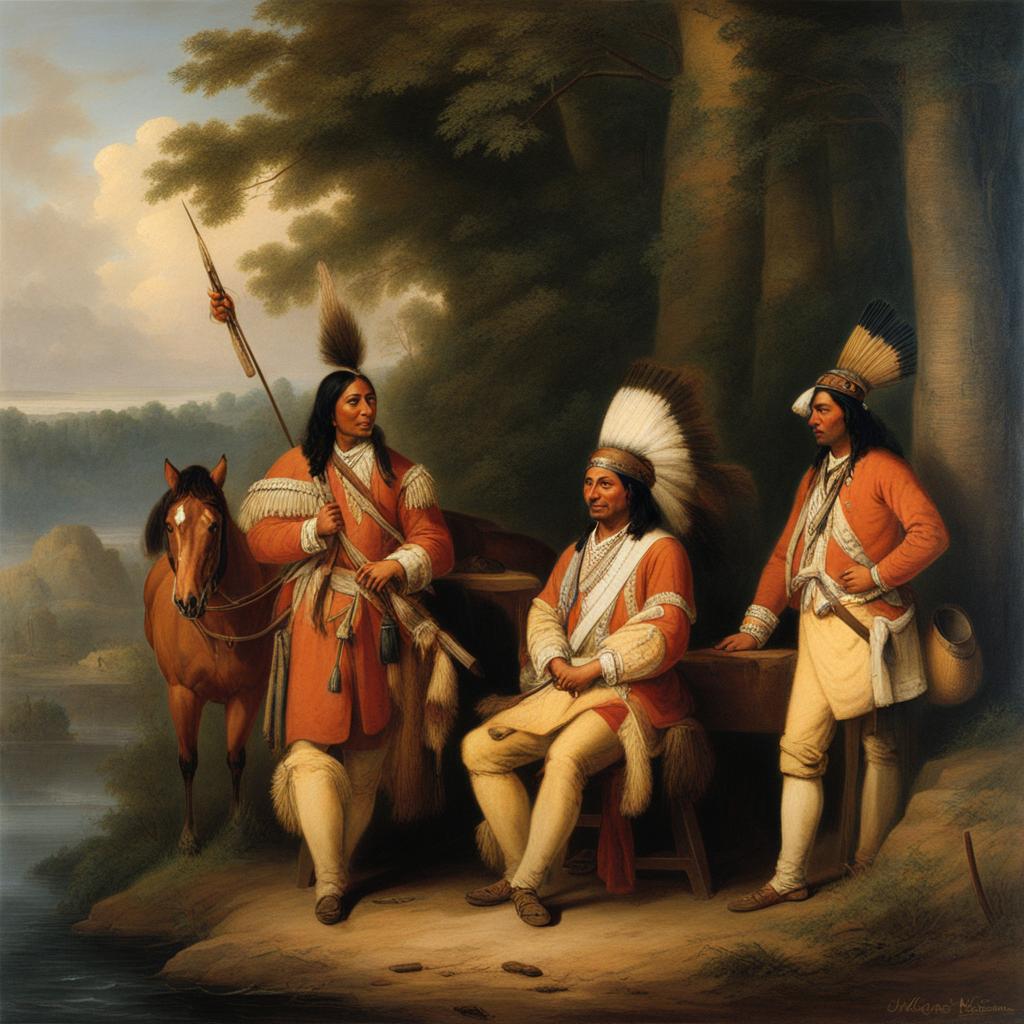 18th century Iroquois Indians