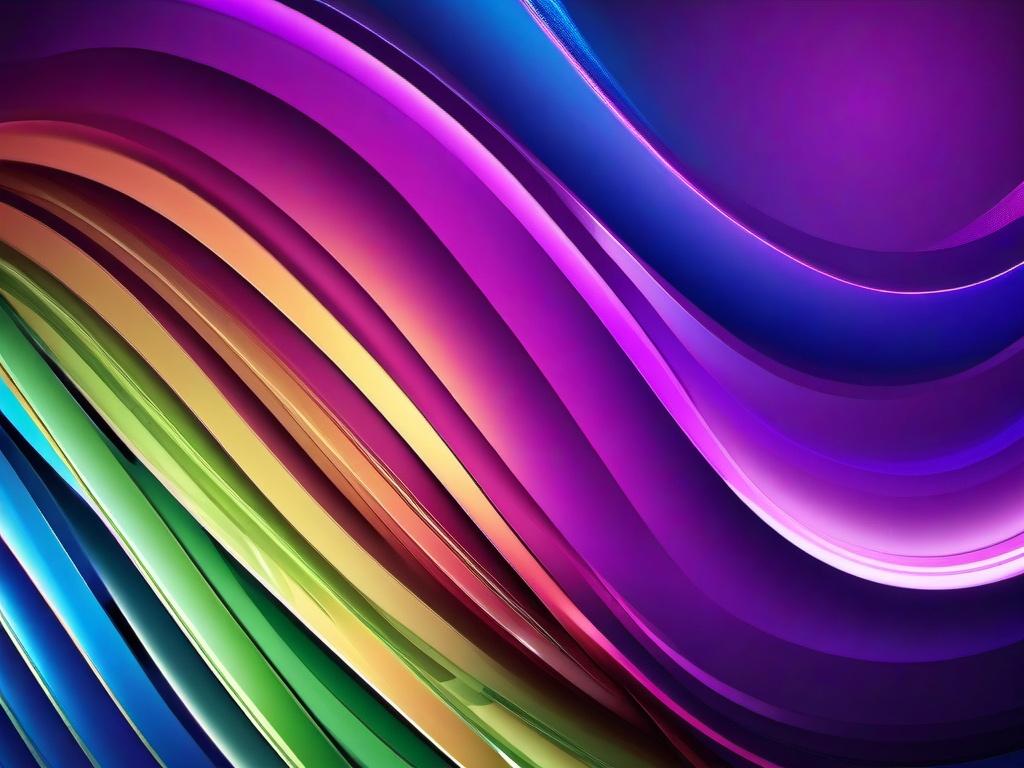 Purple Rainbow Wallpaper  