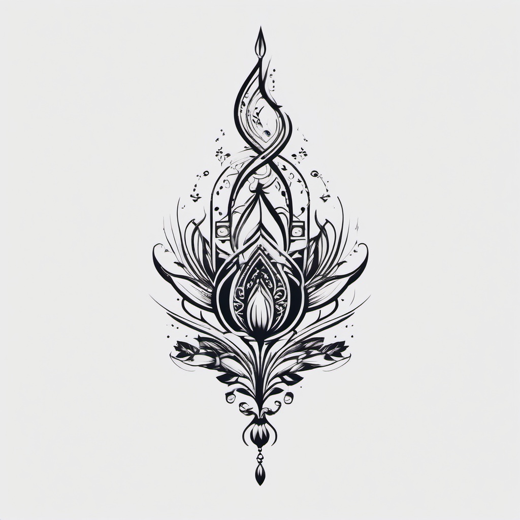 hebi tattoo design  simple color tattoo,white background,minimal