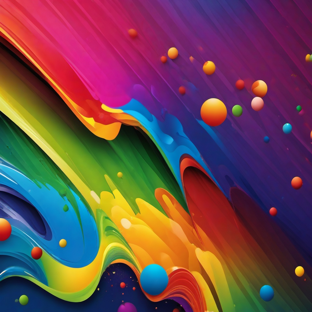 Rainbow Background Wallpaper - multicolor splash background  