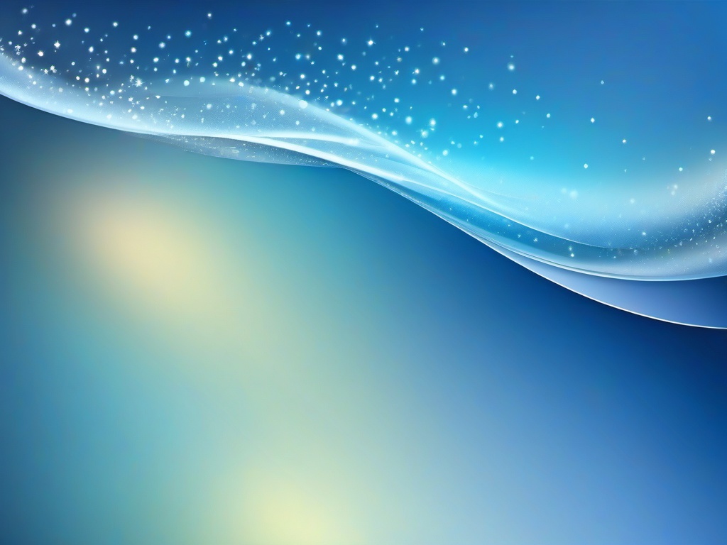 Blue Background With Light-Soft blue with sparkles that resemble morning dew  background wallpaper