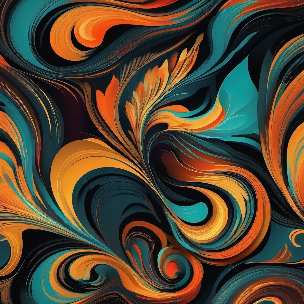 Abstract Background - Delve into the world of abstract artistic patterns that ignite your creativity and offer an atmosphere of uniqueness.  intricate patterns, splash art, wallpaper art