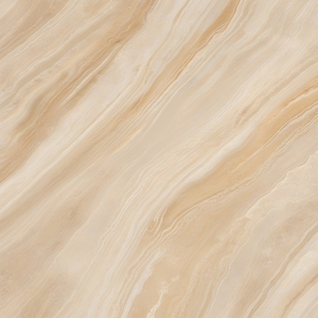 Polished travertine in creamy beige with a glossy finish top view, product photoshoot realistic background, hyper detail, high resolution