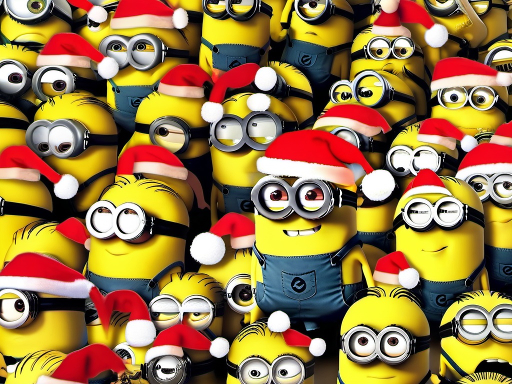 Christmas Minion Wallpaper  