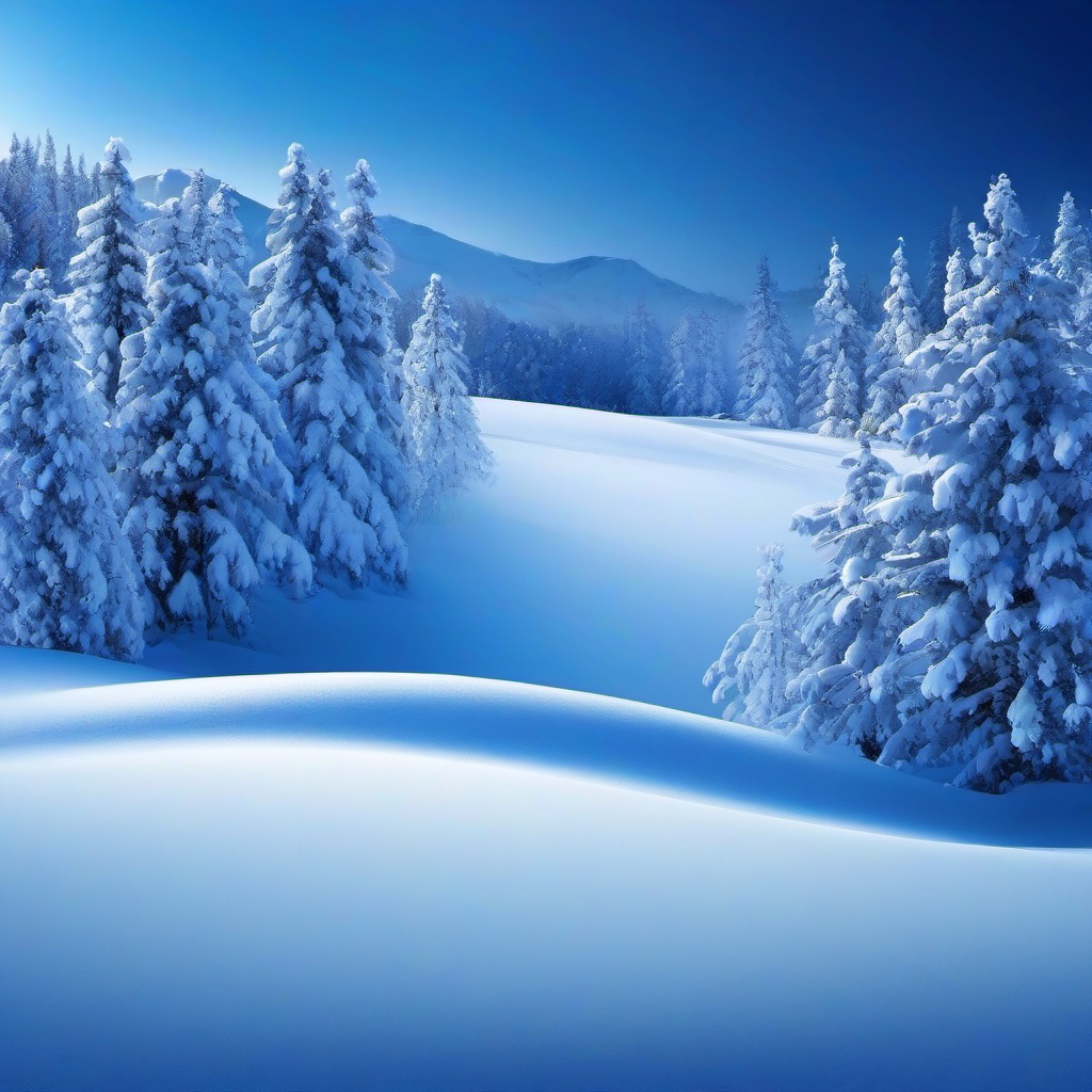 Snow Background Wallpaper - snow background blue  