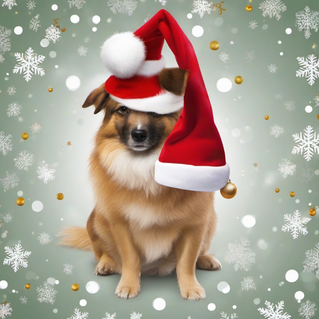 Christmas Background Wallpaper - christmas dog background  