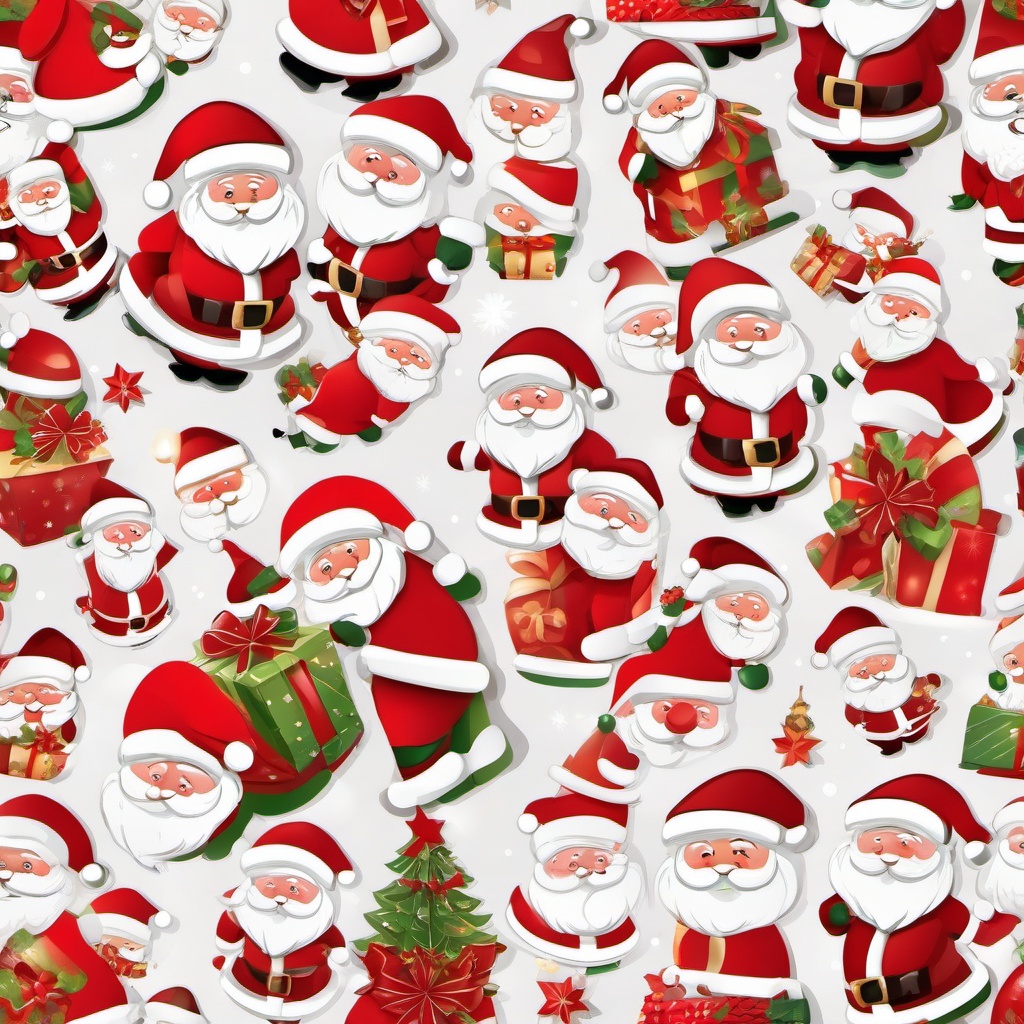 Christmas Background Wallpaper - santa claus white background  