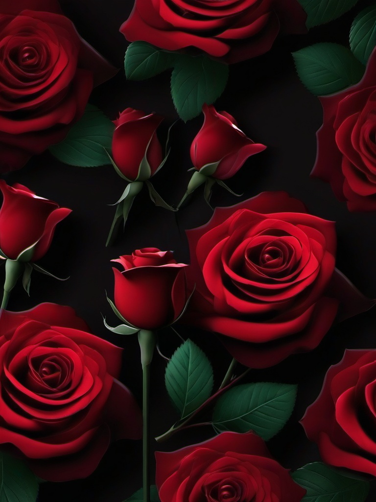 Dark Red Rose Wallpaper  ,mobile iphone background wallpaper