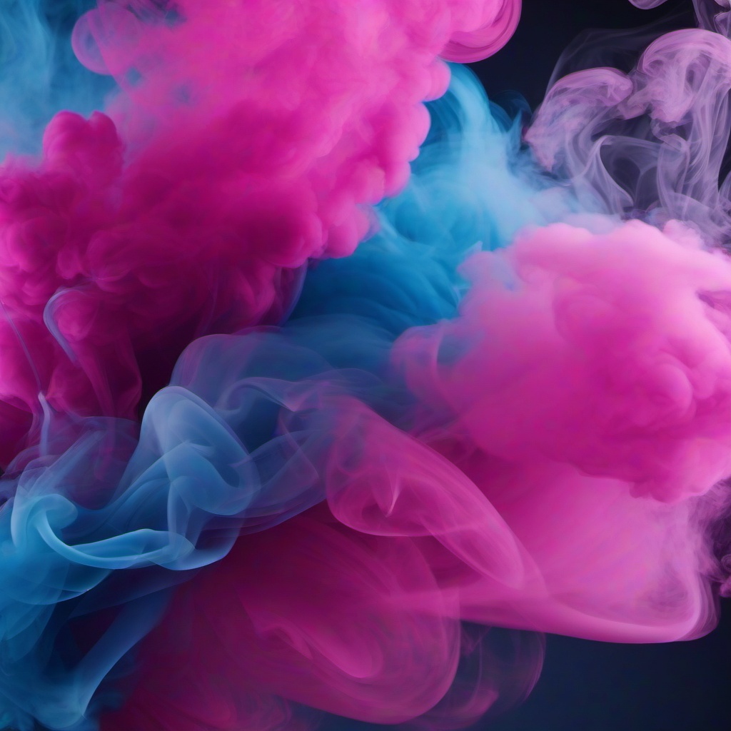 Smoke Background - pink and blue smoke background  