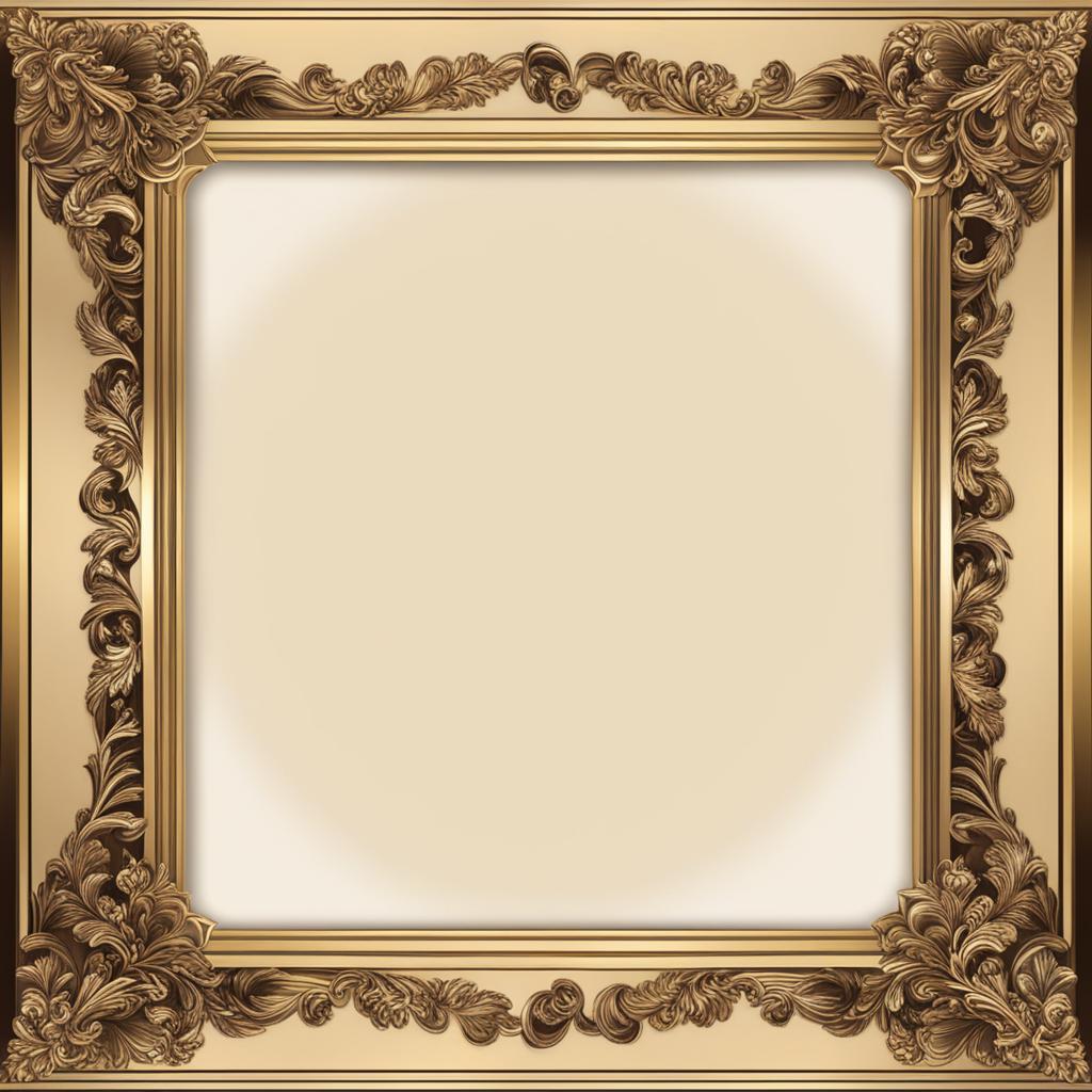 border clipart: elegant border framing precious memories. 