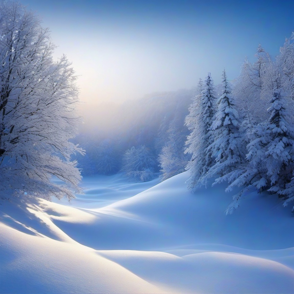 Snow Background Wallpaper - pretty snowy background  