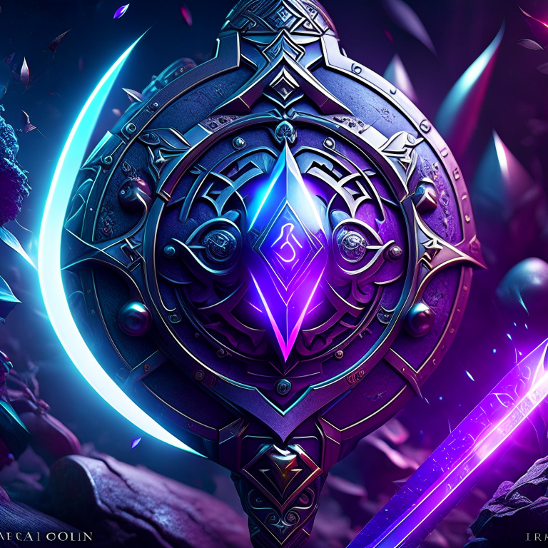 enigmatic runeblade channeling ancient symbols to empower attacks. 