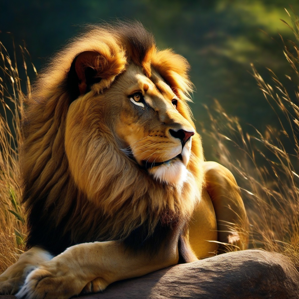 Lion Background Wallpaper - king lion background  