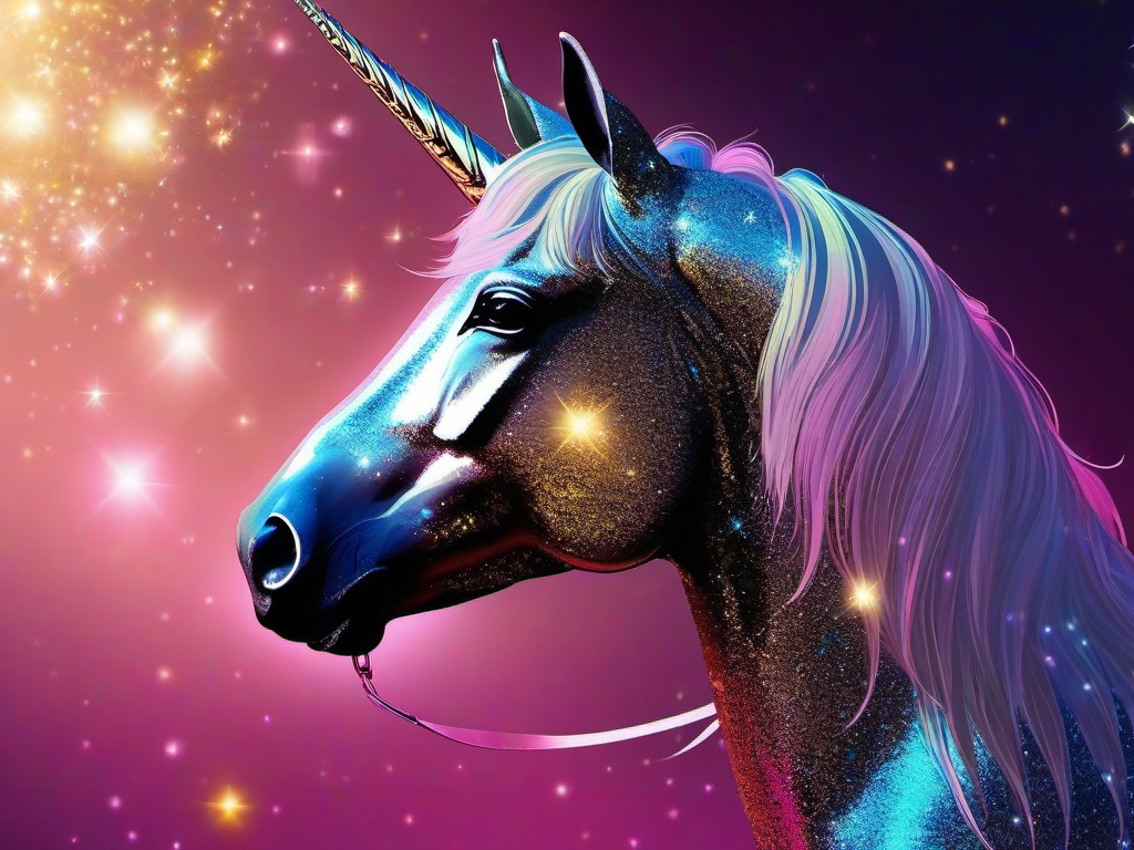 Sparkle Unicorn Wallpaper  