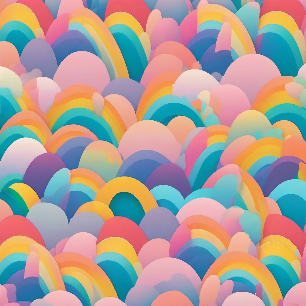 Rainbow Background Wallpaper - pastel color rainbow wallpaper  