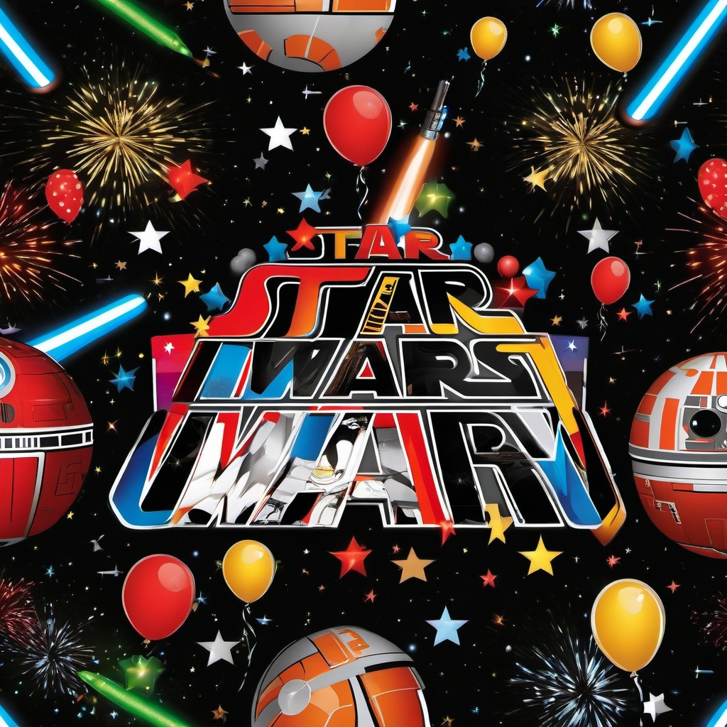 Party Background Wallpaper - star wars birthday background  