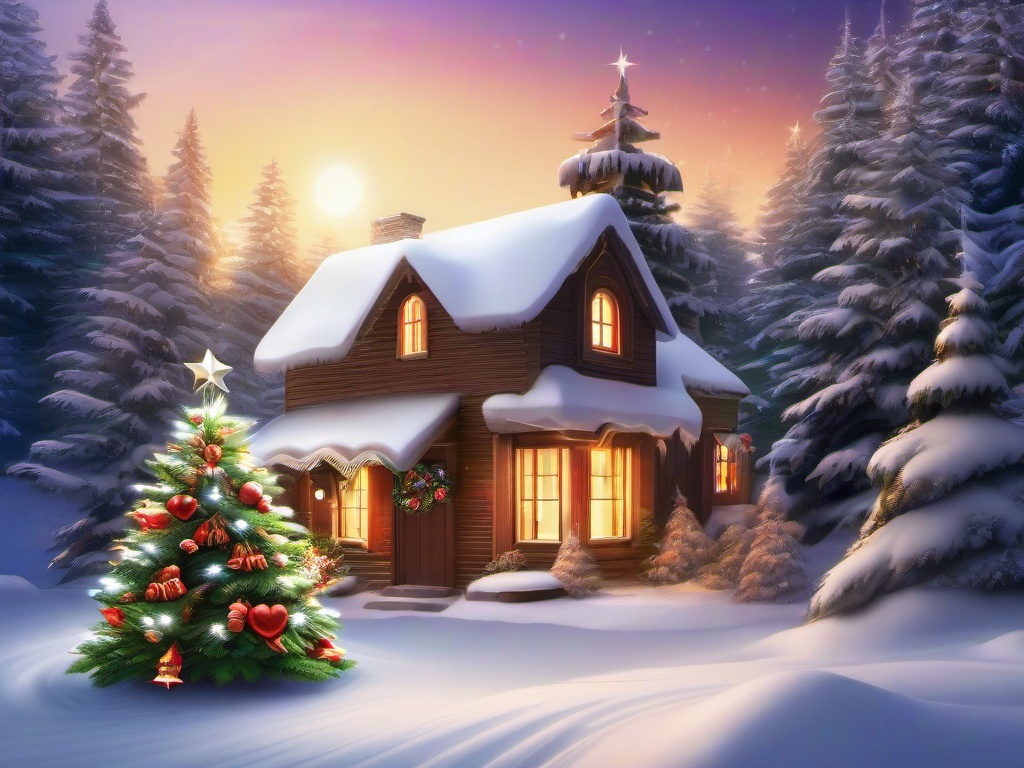 Free Zoom Christmas Background  