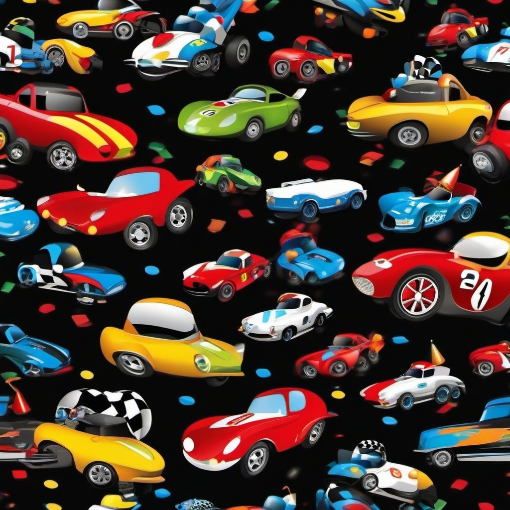 Birthday Background Wallpaper - backdrop car racing birthday theme  